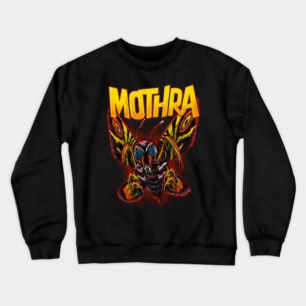 Mothra Crewneck Sweatshirt by snapedsgn